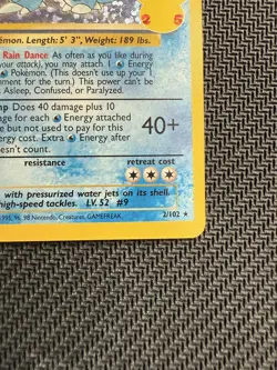 Blastoise 2/102 Holo Celebrations 25th Anniversary Pokemon Card Rare - Image 4