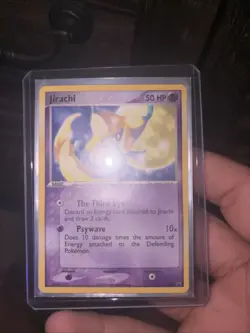 Pokemon TCG Jirachi Black Star Promo Card 021 Rare Lightly Played - Image 1