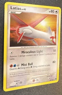 Latias 22/106 Rare Great Encounters LP Pokemon Card - Image 3