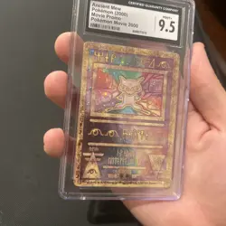2000 ANCIENT MEW POKEMON MOVIE PROMO CARD CGC 9.5 Mint+ - Image 2