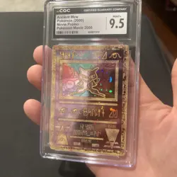 2000 ANCIENT MEW POKEMON MOVIE PROMO CARD CGC 9.5 Mint+ - Image 3