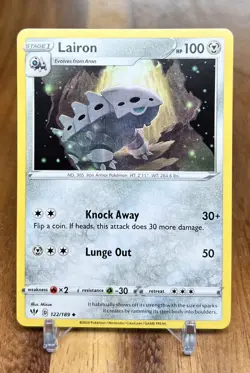 Lairon 122/189 Non Holo Darkness Ablaze Pokemon Card NM - Image 1