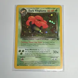 The Pokemon Company Dark Vileplume Holo Rare 60 HP Team Rocket 13/82 Card 2000 - Image 1