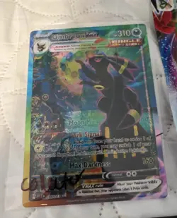 Pokemon Cards One Piece Art Boards Umbreon Lenticular Card Rayquaza Jumbo - Image 2
