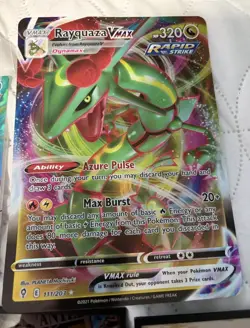 Pokemon Cards One Piece Art Boards Umbreon Lenticular Card Rayquaza Jumbo - Image 4