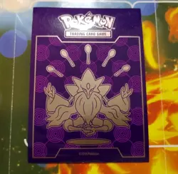 XY Fates Collide Mega Alakazam ETB Individual Card Sleeve 2016 Pokemon Authentic - Image 1