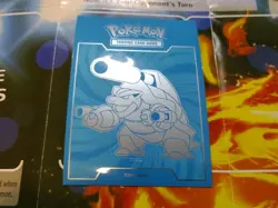 XY Evolutions Blastoise ETB Individual Card Sleeve 2016 Pokemon Authentic - Image 2