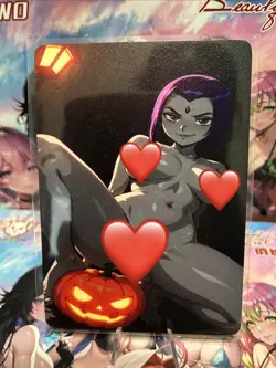 Matte Beautiful Waifu Handmade Card Goddess Story CCG Anime Double Sided - Image 1