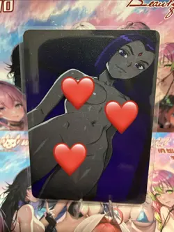 Matte Beautiful Waifu Handmade Card Goddess Story CCG Anime Double Sided - Image 2