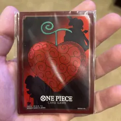 One Piece DEVIL FRUITS COLLECTION VOL. 3 English 10-Count Card Sleeves Pack - Image 1