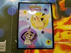 Pikachu & Mimikyu Individual Card Sleeve Ultra Pro Standard Deck Protector 2023 - Image 1