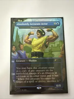 Absolutely Accurate Actor - Phantasmal Image (Rainbow Foil) Secret Lair Drop... - Image 1