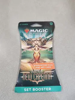 Magic The Gathering Streets Of New Capenna Set Booster Pack Of 12 Cards Sealed - Image 1
