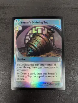 MTG Sensei's Divining Top (231/390) Mystery Booster 2 - MINT Magic The Gathering - Image 1