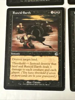 Rancid Earth X4 Torment Ex Condition See Pics Front Back - Image 3