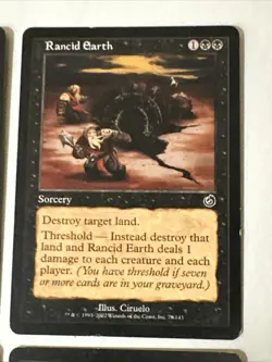 Rancid Earth X4 Torment Ex Condition See Pics Front Back - Image 4