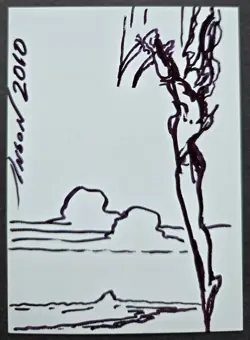 SKETCHED MtG Magic Anson Maddocks _ Beta CE _ Artist Proof _ FLIGHT _ 1/50! - Image 3