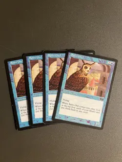 4x Spire Owl - Urza's Saga -MP - MTG Magic - Common - Creature - Playset - Image 1