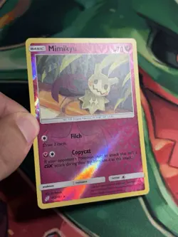 Mimikyu 112/181 SM Team Up Reverse Holo Rare Pokemon Card NM Near Mint - Image 3