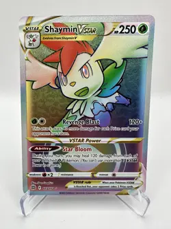 Shaymin VSTAR (Secret) 173/172 Swsh09: Brilliant Stars Holo Pokemon Near Mint - Image 1