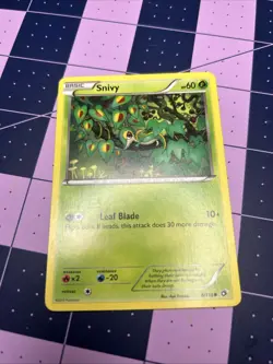 Pokemon TCG Legendary Treasures 6/113 - SNIVY, Unlimited Regular Common - Image 1