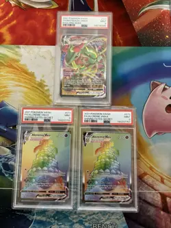 Pokemon Card Lot PSA Lot Rayquaza Etc Fire - Image 1