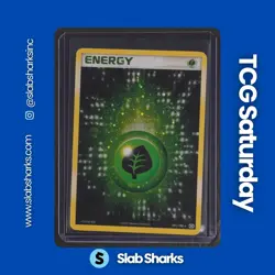 2005 POKEMON EX EMERALD #101/106 GRASS ENERGY HOLO RARE - Image 1