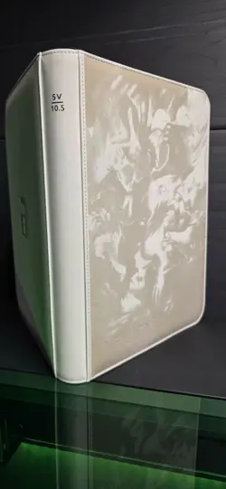 Laser Engraved Vault X Binder 9 Pocket SV10.5 White Flare - Reshiram - Image 2