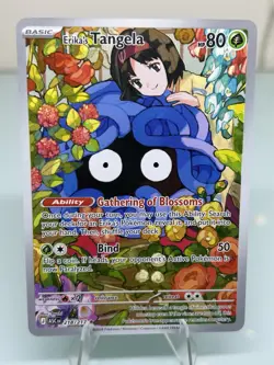 Pokemon TCG Erika’s Tangela 218/217 Ascended Heroes Illustration Rare NM Card - Image 1