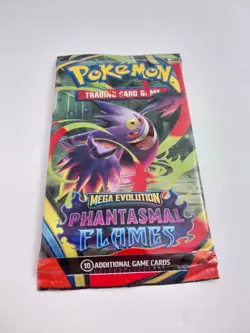 Pokemon Mega Evolution Phantasma Flames Booster Pack - New - Image 1