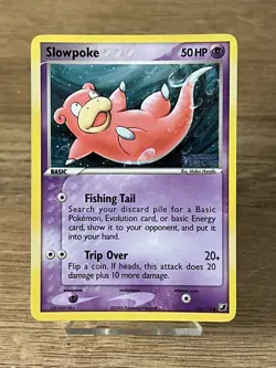 2005 Pokemon Unseen Forces - Slowpoke #72/115 Reverse Holo Stamped - Image 1