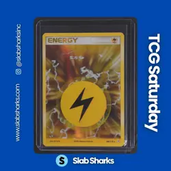 2006 POKEMON EX HOLON PHANTOMS #108/110 LIGHTNING ENERGY HOLO - Image 1