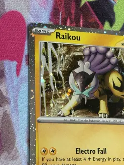 Pokemon Mega Evolution #48/132 Raikou Cosmos Holo - Image 2