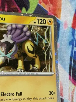 Pokemon Mega Evolution #48/132 Raikou Cosmos Holo - Image 3