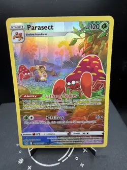 Pokemon TCG SWSH Lost Origin Parasect TG01/TG30 Trainer Gallery Full Art NM! - Image 1