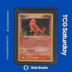 2005 POKEMON EX DELTA SPECIES #61/113 DITTO (CHARMANDER) - Image 1