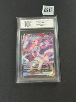 Sylveon VMAX Holo 09 14/15 Pokemon TCG Chinese Horizon Gem Pack Vol. 2 Grade 10 - Image 1