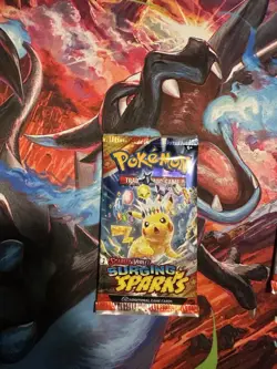Pokemon TCG: Surging Sparks Booster Pack Factory Sealed Random Art - Image 2