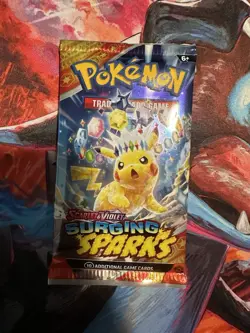 Pokemon TCG: Surging Sparks Booster Pack Factory Sealed Random Art - Image 4