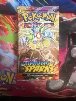 Pokemon TCG: Surging Sparks Booster Pack Factory Sealed Random Art - Image 5