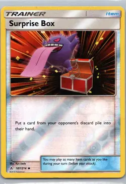 Pokemon TCG Surprise Box 187/214 Unbroken Bonds Rev Holo NM - Image 1