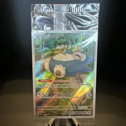 Snorlax 051 Pokemon Center Exclusive S&V 151 Sealed Promo Clean - Image 1