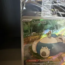 Snorlax 051 Pokemon Center Exclusive S&V 151 Sealed Promo Clean - Image 3
