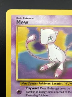 Mew #8 Pokemon WOTC Black Star Promo - Image 4