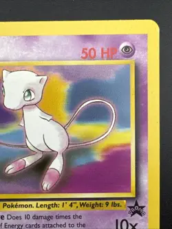 Mew #8 Pokemon WOTC Black Star Promo - Image 5