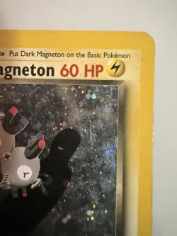 Pokemon Team Rocket 1st Edition Dark Magneton Holo 11/82 HP - Image 3