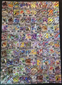 100*Lot Pokemon TCG S-CHN RRR Charizard Mewtwo Gengar Rayquaza VMAX & VSTAR JL89 - Image 1