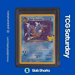 2021 POKEMON SWSH CELEBRATIONS CLASSIC COLLECTION #8/82 DARK GYARADOS HOLO - Image 1
