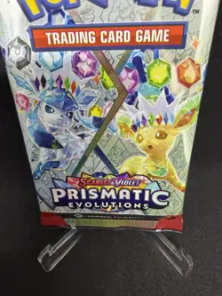 Pokemon TCG Prismatic Evolutions Booster Pack SEALED SV Random Artwork - Image 3