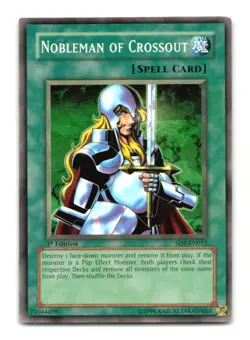 Nobleman of Crossout - SD1-EN012 1st Edition - YuGiOh-LP - Image 1